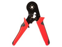 Zaciskarka konektorów tulejkowych YAC-8 czarna rączka