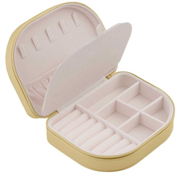 Szkatułka na biżuterię Massido MS-707 - złota zdjęcie 3