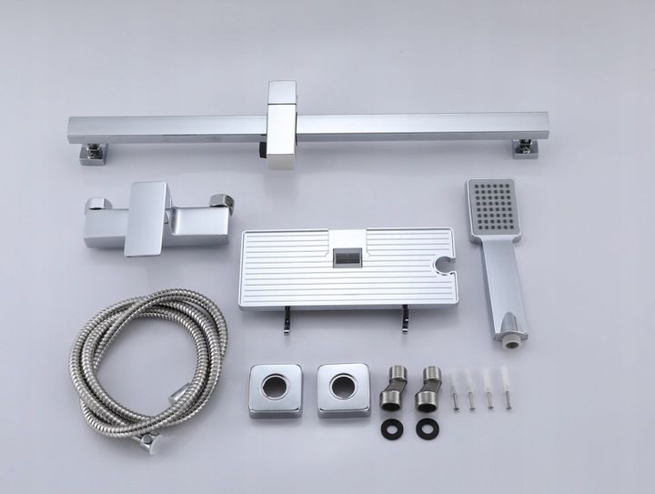 Bateria prysznicowa zxc chrom zdjęcie 5