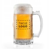 KUFEL NA PIWO + dowolna personalizacja LOGO w kolorze