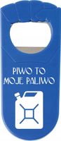OTWIERACZ do piwa Z NADRUKIEM UV zabawny napis PIWO TO MOJE PALIWO