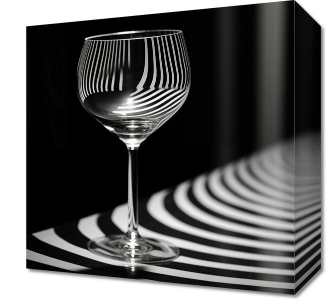 Obraz 30x30cm Refleksje nad Szkłem zdjęcie 1