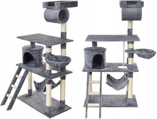 DRAPAK DLA KOTA WIEŻA LEGOWISKO DOMEK Z HAMAKIEM na Arena.pl