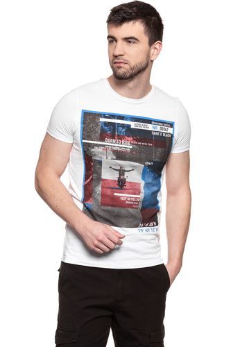 WRANGLER ROLLIN´ TEE WHITE W7B08FG12 S na Arena.pl