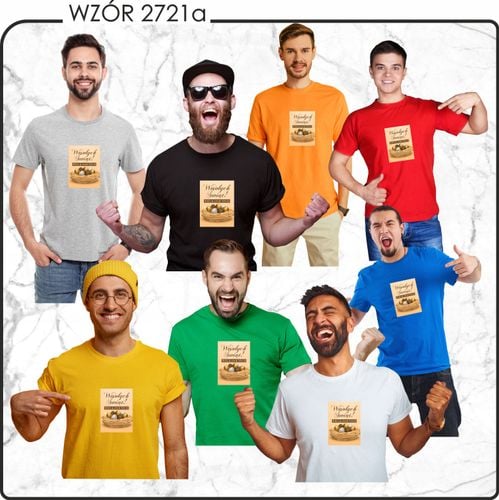 Koszulka z nadrukiem PREZENT WESOŁYCH ŚWIĄT na Arena.pl