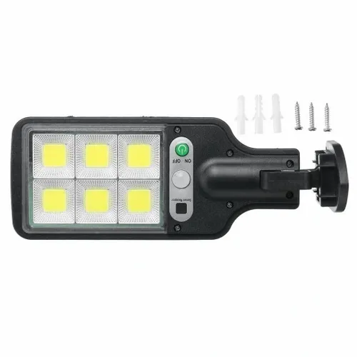 MOCNA LAMPA ZEWNĘTRZNA SOLARNA LED CZUJNIK ZMIERZCHU I RUCHU na Arena.pl