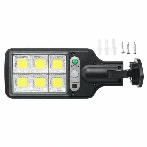 MOCNA LAMPA ZEWNĘTRZNA SOLARNA LED CZUJNIK ZMIERZCHU I RUCHU zdjęcie 6