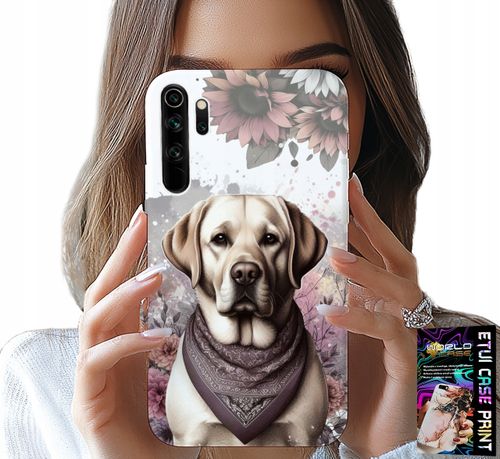 ETUI DO XIAOMI NOTE 8 - PIESEK PIESKI HUSKY PSIE WZORY + FOLIA na Arena.pl