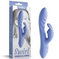 wibrator króliczek lovetoy swirl silikonowy usb 20.5 cm
