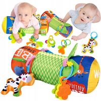 WAŁEK PODUSZKA sensoryczna dla niemowląt Do raczkowania zabawy na brzuszku