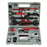 ZESTAW NARZĘDZI KLUCZY ROWEROWYCH 44 SZT SKRZYNKA Z NARZĘDZIAMI WALIZKA