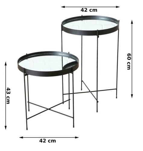 Stolik kawowy Malcolm 43 cm na Arena.pl
