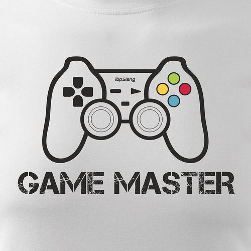 Koszulka z padem dla gracza gamer gamingowa pad ps 5 męska biała REGULAR S na Arena.pl