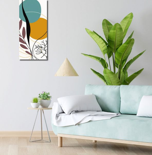 Obraz 30x70cm Akwarelowe Przebudzenie zdjęcie 2
