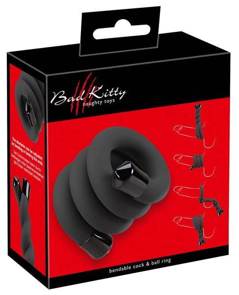 Bk Bendable Cock & Ball Ring zdjęcie 1
