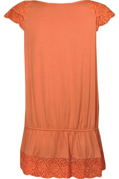 Wallis Ceglasta Tunika, Hafty - 36 / S zdjęcie 2