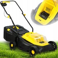 KOSIARKA AKUMULATOROWA 32CM ELEKTRYCZNA OGRODOWA DO TRAWY 20V KOSZ 35L