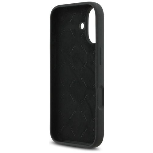 Etui Guess Silicone Big 4G Script do iPhone 17 czarny na Arena.pl