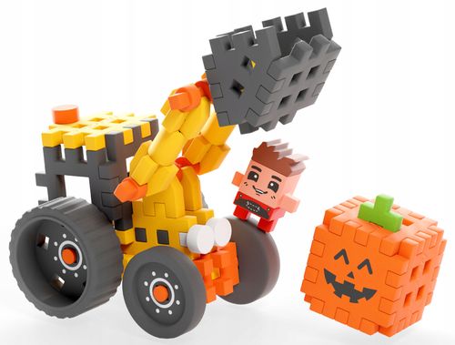 Marioinex klocki WAFFLE mini FARMER - Koparka, 50 elementów na Arena.pl