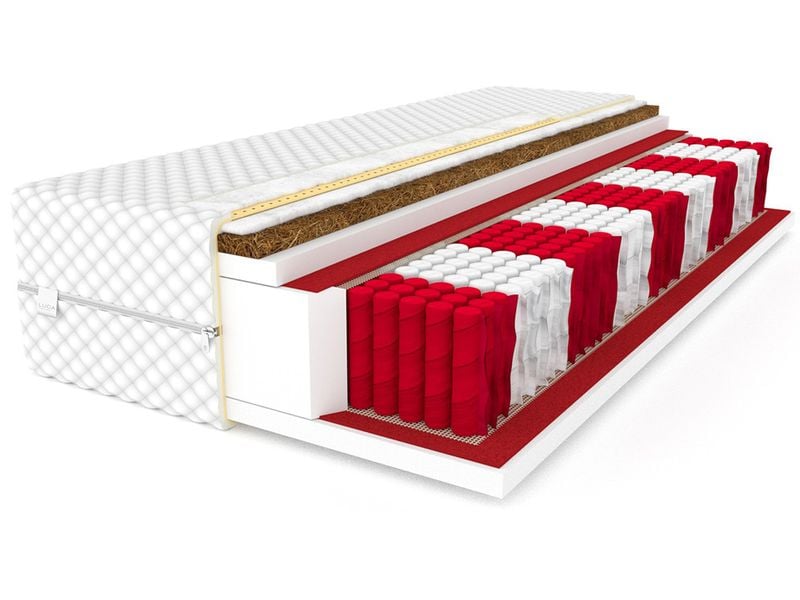 Materac 200x200 DAKOTA MAX MEDIC multipocket kokos zdjęcie 1