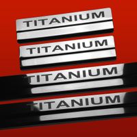 Listwa progowa FORD FOCUS MK3 TITANIUM Stal nierdzewna 304 połysk 4szt