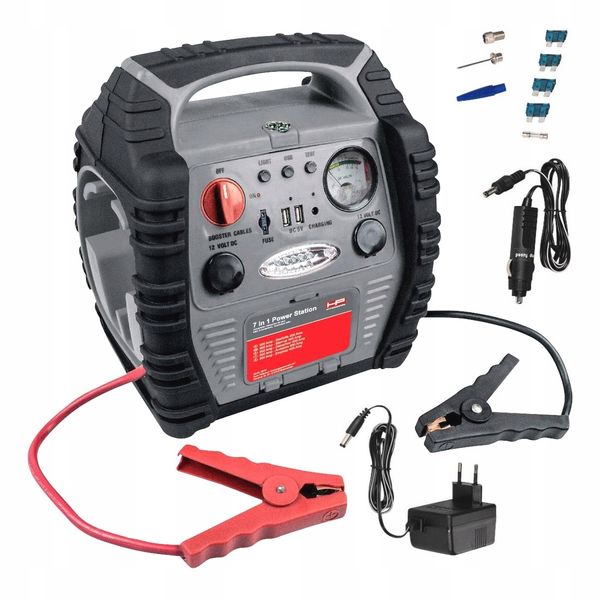 Urządzenie ROZRUCHOWE BOOSTER 12V 400A KOMPRESOR zdjęcie 1