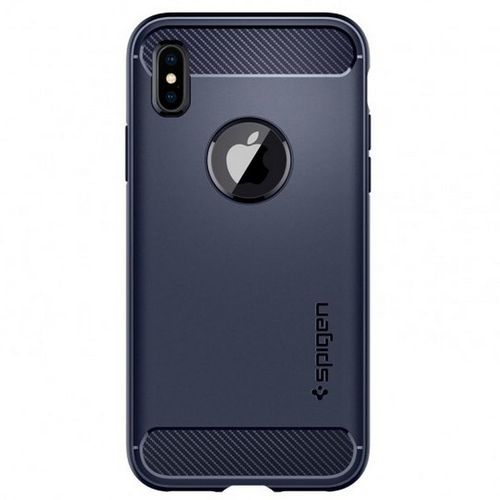 Spigen Rugged Armor iPhone X midnight blue 057CS22126 na Arena.pl