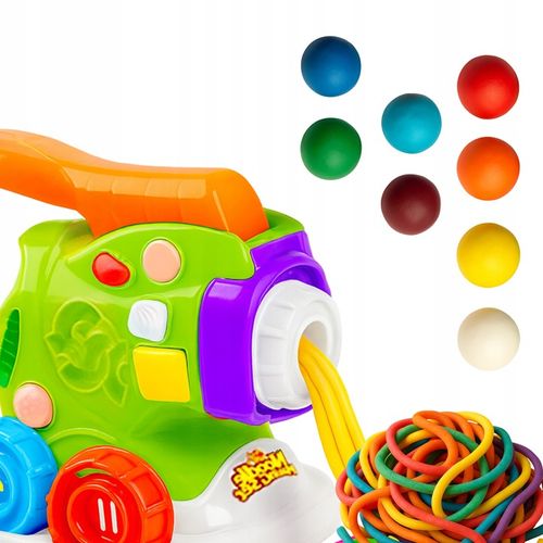 Ciastolina makaron maszynka ciasto masa plastyczna zestaw kreatywny 18w1 na Arena.pl