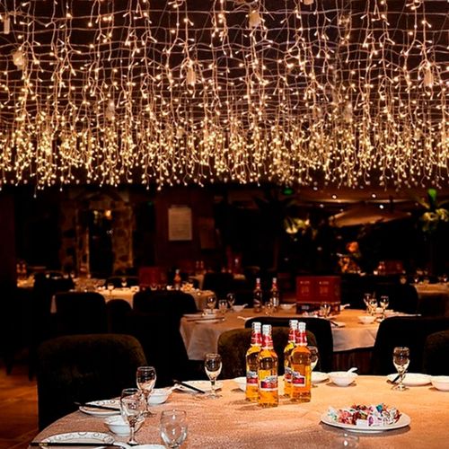 GIRLANDA LED ŚWIĄTECZNA 5M 150 LAMPEK KURTYNA DO DOMU WNĘTRZA NA ZEWNĄTRZ na Arena.pl