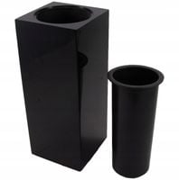 Wazon nagrobkowy nagrobny kwadrat kwadratowy ciężk