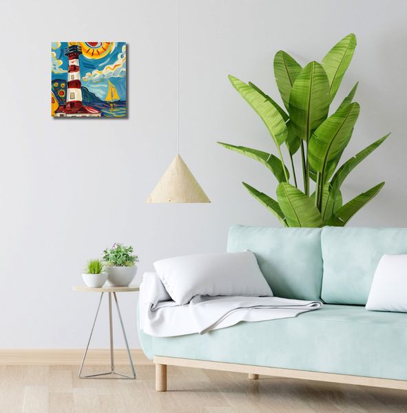 Obraz 30x30cm Żywa Przystań zdjęcie 2