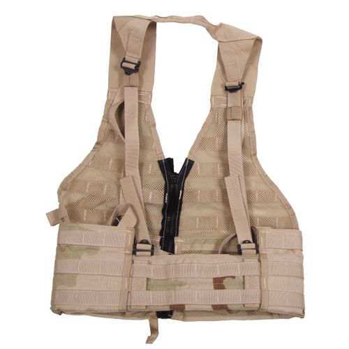 Kamizelka US "MOLLE II" FLC Desert camo, używana na Arena.pl