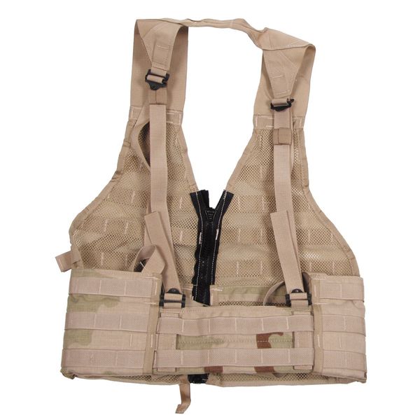 Kamizelka US "MOLLE II" FLC Desert camo, używana zdjęcie 2