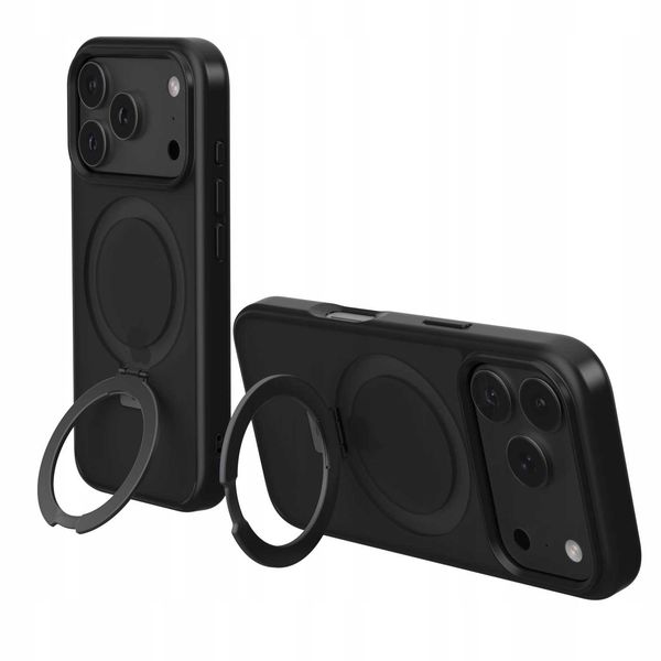 Spacecase Ring Pro Iphone 17 Pro Black zdjęcie 9