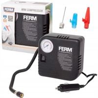 KOMPRESOR SAMOCHODOWY MINI 10 BAR 12V +3 KOŃCÓWKI