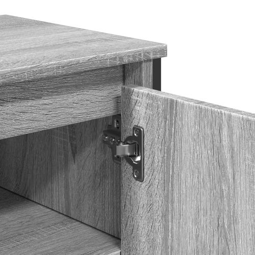 Szafka pod umywalkę, szary dąb sonoma, 91x35x60 cm na Arena.pl