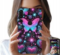 ETUI DO HUAWEI P20 PRO - KOLOROWY MOTYLEK SERCE MODNE WZORY CASE