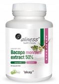 Aliness Bacopa monnieri 50% 500mg STRES VEGE 100k