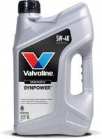 VALVOLINE SYNPOWER 5W40 OLEJ SILNIKOWY 5L 872382 908763