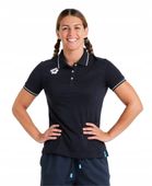 Koszulka sportowa damska Arena Women's Poloshirt Solid Navy R.M