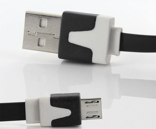Kabel Micro USB 3m PŁASKI na Arena.pl