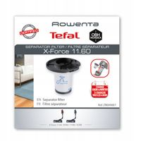 2 x ORYGINAŁ ZR009007 FILTR TEFAL WKŁAD DO ODKURZACZA X-FORCE FLEX 14.60 11