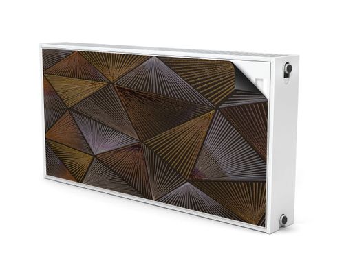 Osłona MAGNETYCZNA Grzejnika Abstrakcja Trójkąty Dekoracja 110cm x 60cm na Arena.pl