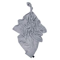 BOCIOLAND Pieluszka Bambusowa 30x30 cm chmurki szare