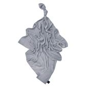 BOCIOLAND Pieluszka Bambusowa 30x30 cm chmurki szare