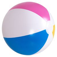 Piłka Plażowa Pompowana Sunclub 27cm Kolorowa do Wody Basenu Ogrodu dla Dzieci