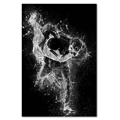 Obraz na płótnie - Canvas, Walka Judo 2 50x70 na Arena.pl