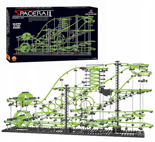 SpaceRail Tor Dla Kulek level 8G - Kulkowy rollercoaster na Arena.pl