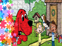 Puzzle tradycyjne - Clifford - Wielki Czerwony Pies