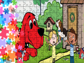 Puzzle tradycyjne - Clifford - Wielki Czerwony Pies